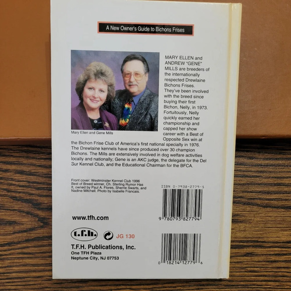 A New Owner's Guide to Bichons Frises by Goodreads Andrew, Mary Ellen - Picture 2 of 4